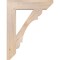 Ekena Millwork Olympic Slat Smooth Bracket, Douglas Fir, 5 1/2"W x 28"D x 36"H BKT06X28X36OLY06SDF - alternate 3